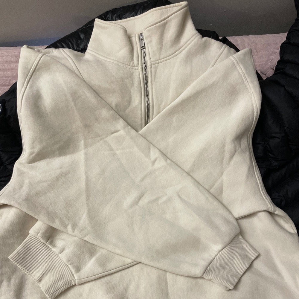 Quarter zip crew from Zara